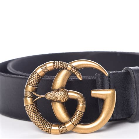 double g snake gucci belt|Gucci double sided belt.